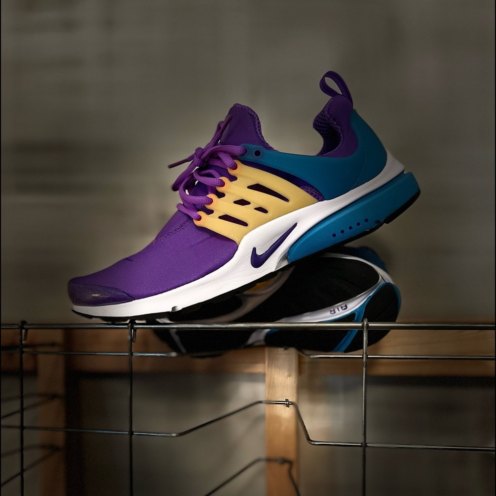 Mens Nike Air Presto Wild Berry/Fierce Purple/Cyber Teal. Excellent condition!